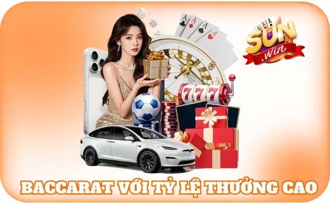 Baccarat là một trò chơi với mức trả thưởng cực kỳ cao